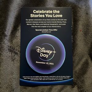🆕Disney+ Day Button